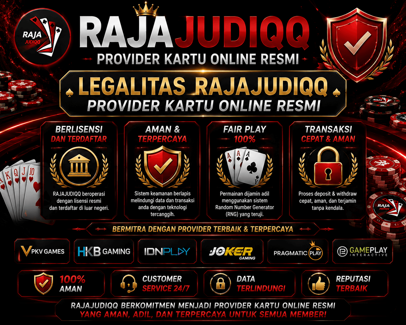 You are currently viewing RajajudiQQ dan Legalitas Provider PKV Game Online di Indonesia